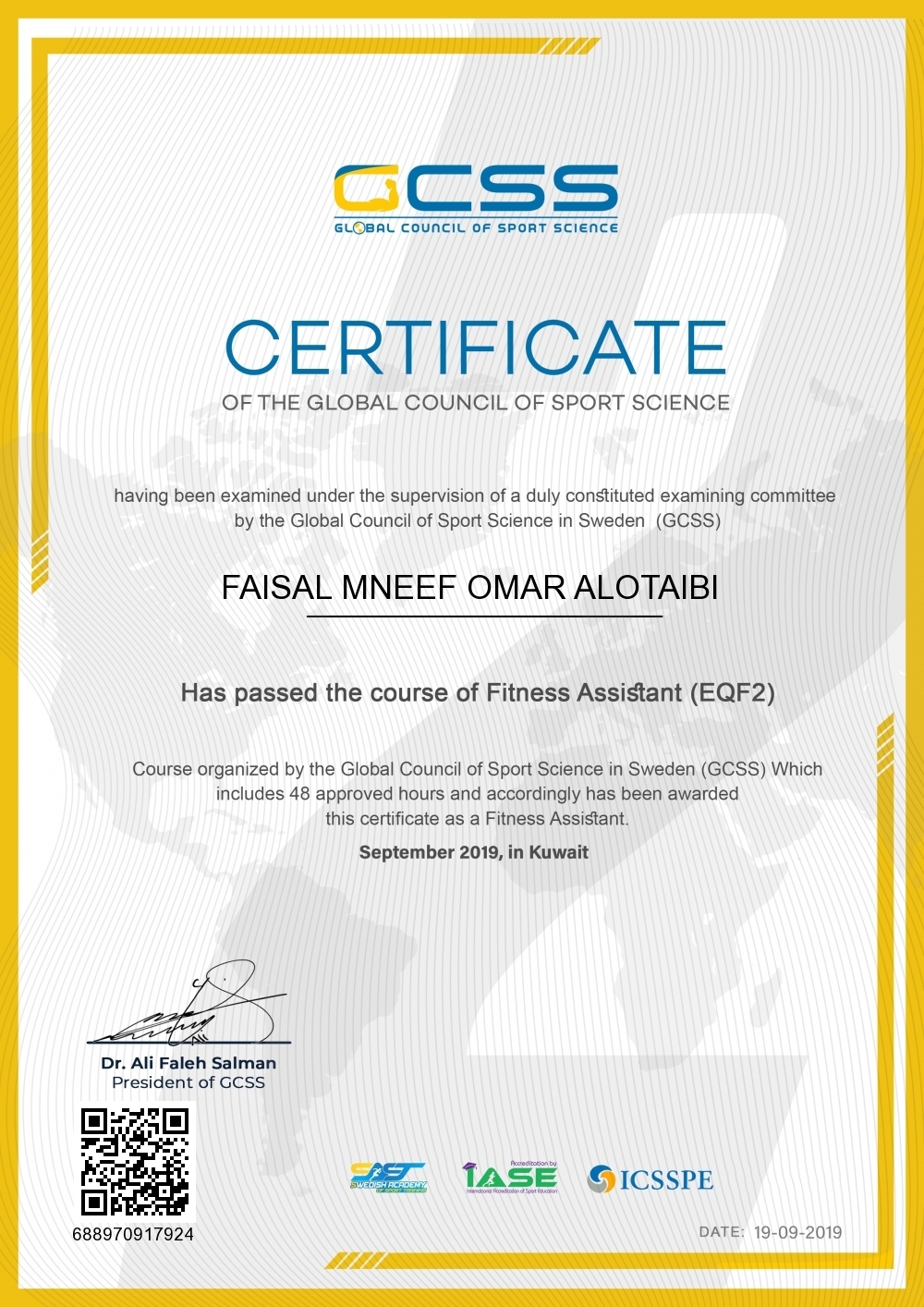 FAISAL MNEEF OMAR ALOTAIBI